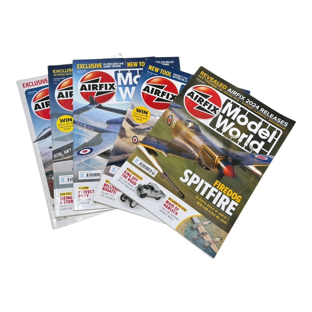 Airfix Model World Magazine Lot 5 Key Publishing Softcover‎ 2023-2024